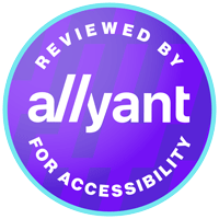 Reviewed by Allyant for Accessibility